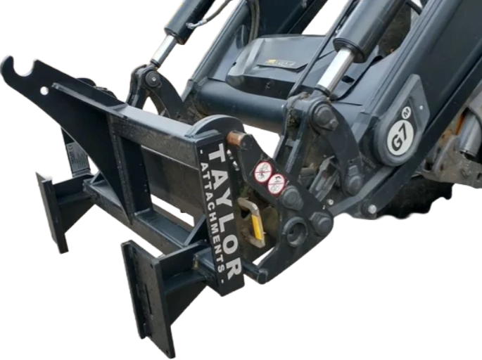 Taylor Eurolifter — In-Cab Handling for 3-Point Implements (Euro Brackets)