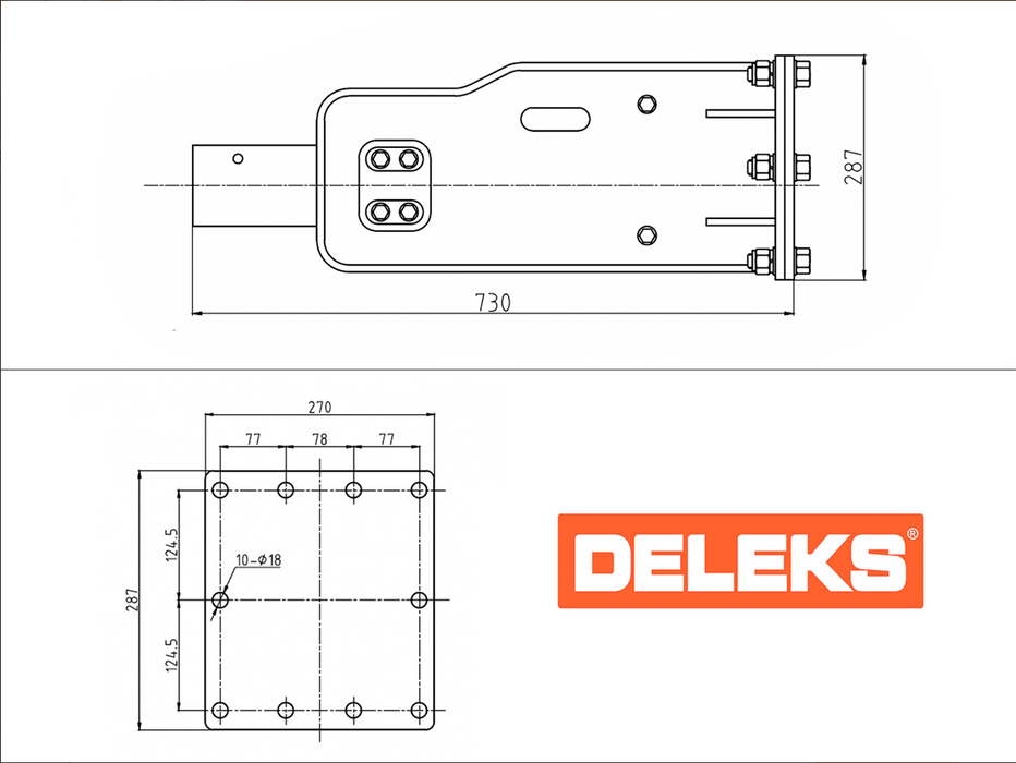 DELEKS® HAMMER-400 Hydraulic Breaker