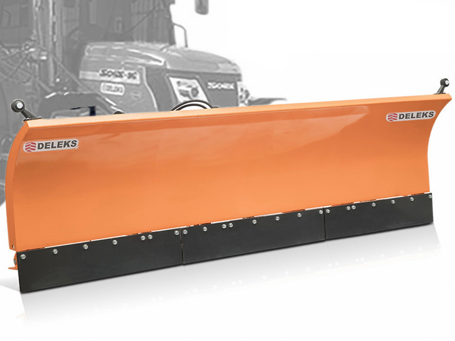 DELEKS® SSH-04-2.6-A Frontal Snow Plough with Mounting Plate for Tractor