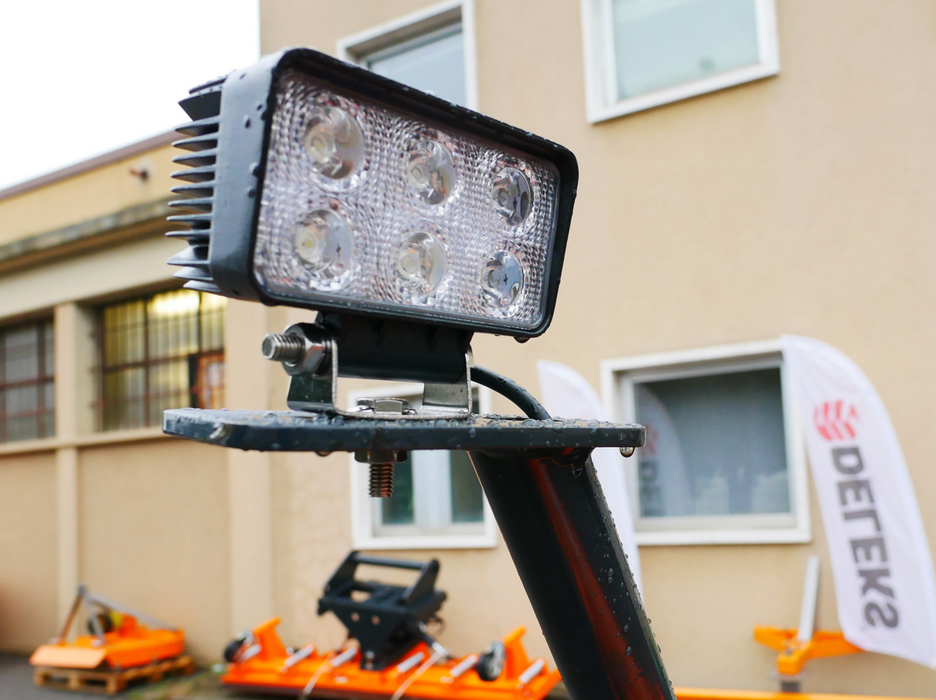 DELEKS® SSH-04-2.6-A Frontal Snow Plough with Mounting Plate for Tractor