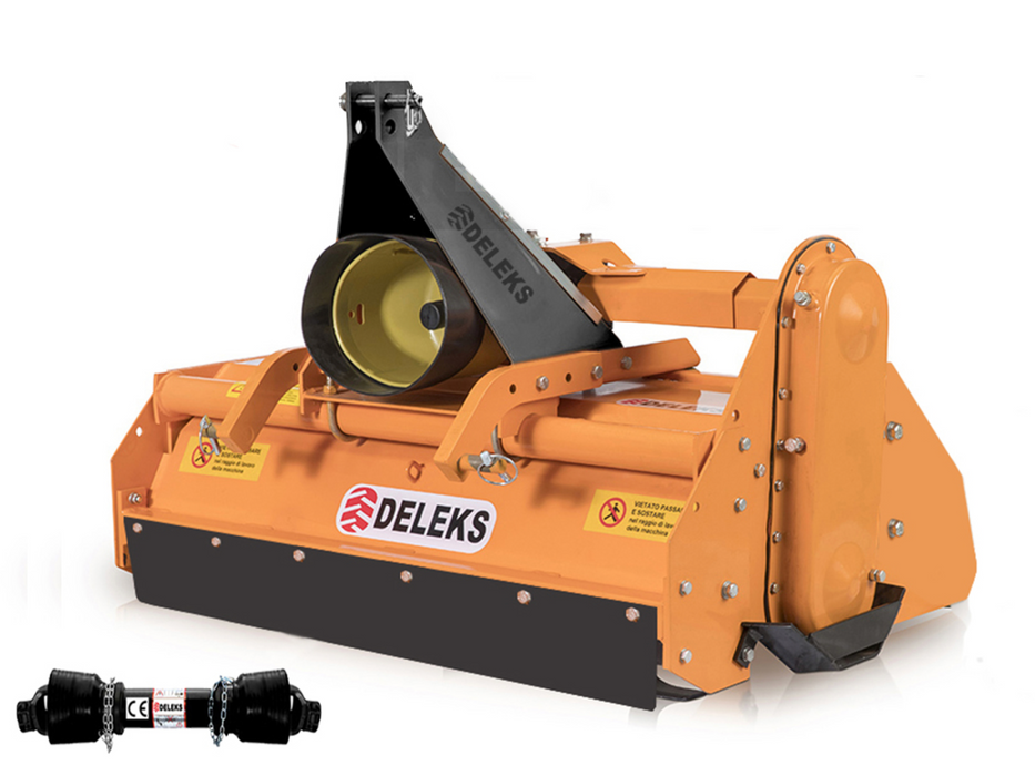 DELEKS® PAVO-100 Shatter Milling Machine for Poultry Farm Bedding Maintenance