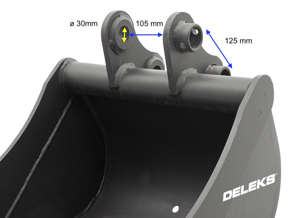 DELEKS® 40cm Bucket for M180 Mini Excavator