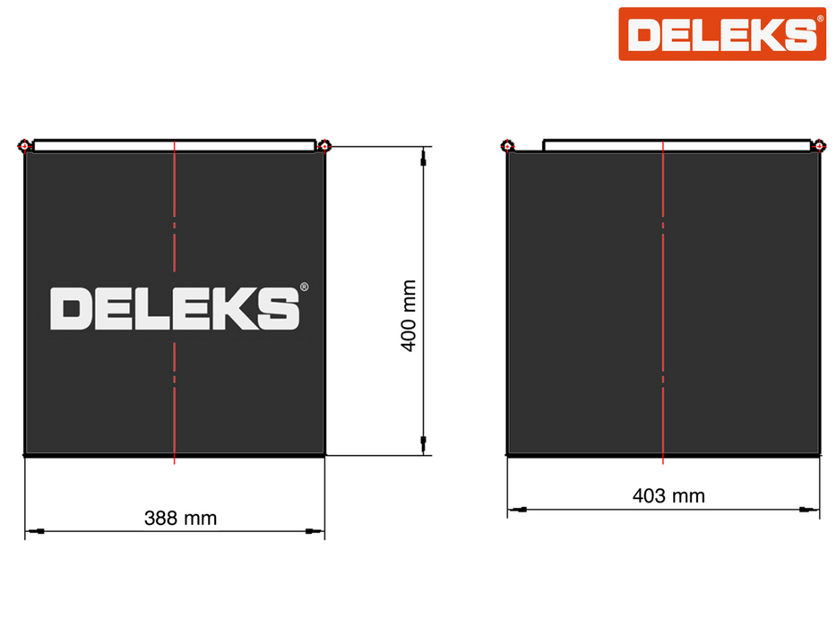 DELEKS® DK-300-LC Petrol Chipper Shredder