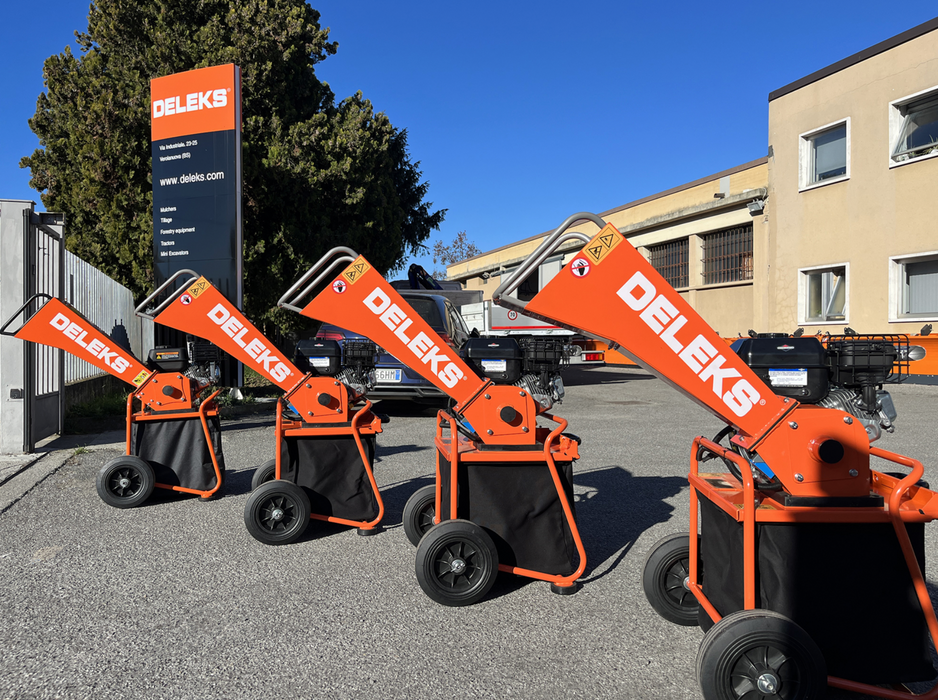 DELEKS® DK-300-LC Petrol Chipper Shredder