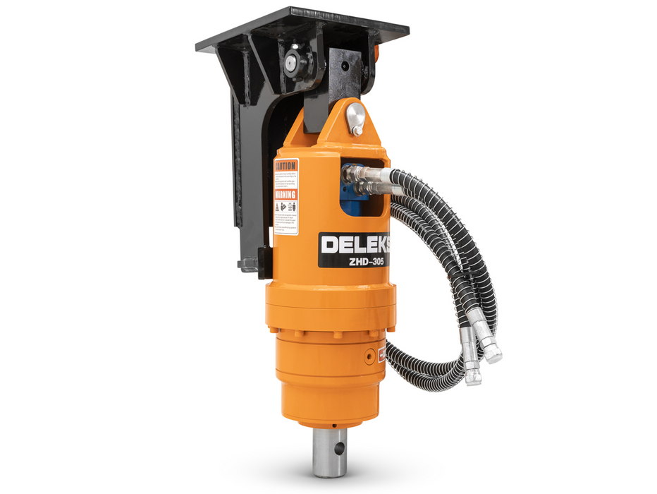 DELEKS® ZHD-305 Hydraulic Earth Drill for Mini Excavators – Precision and Power for Professional Drilling