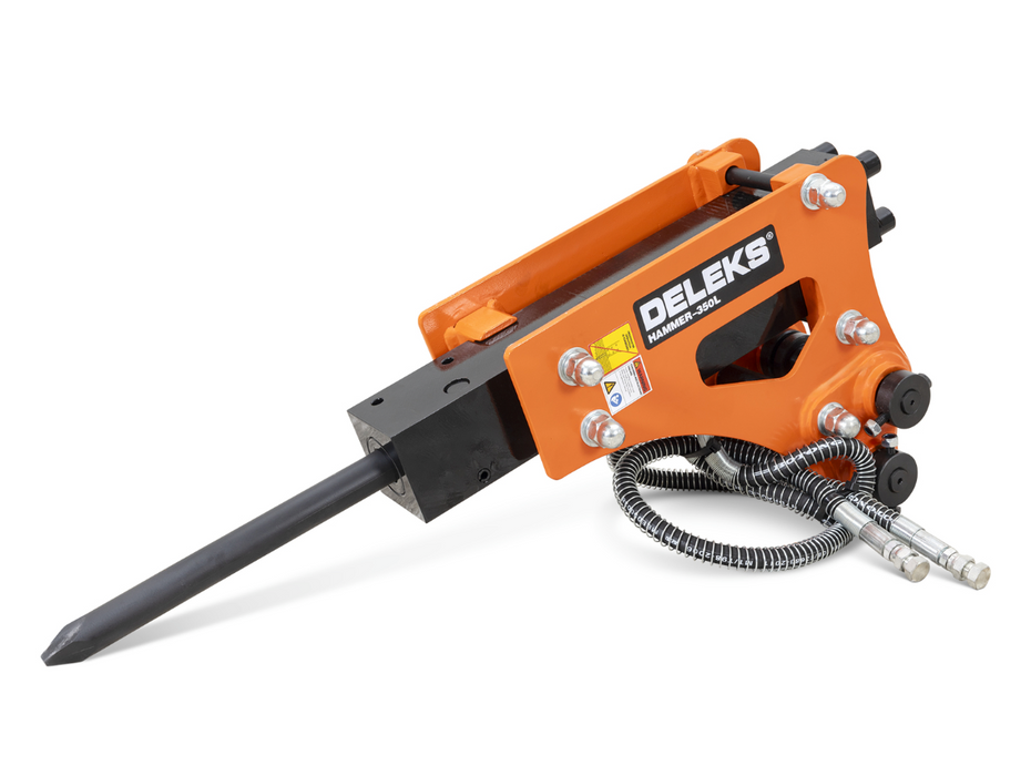 DELEKS® HAMMER-350-L Hydraulic Hammer for Mini Excavators