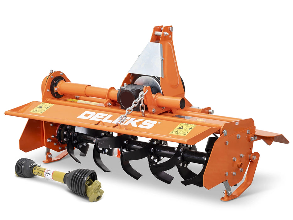 DFL-95 Rotary Tiller for Kubota, Iseki, and Carraro Tractors