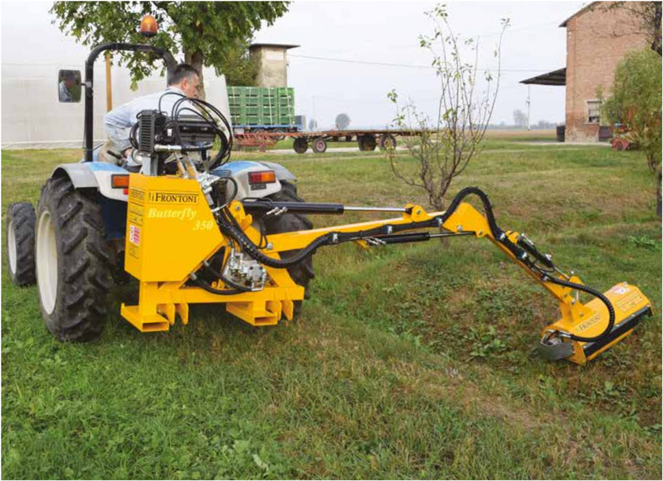 Frontoni Butterfly Series Flail-Hedger Mowers – Versatility for Compact Tractors