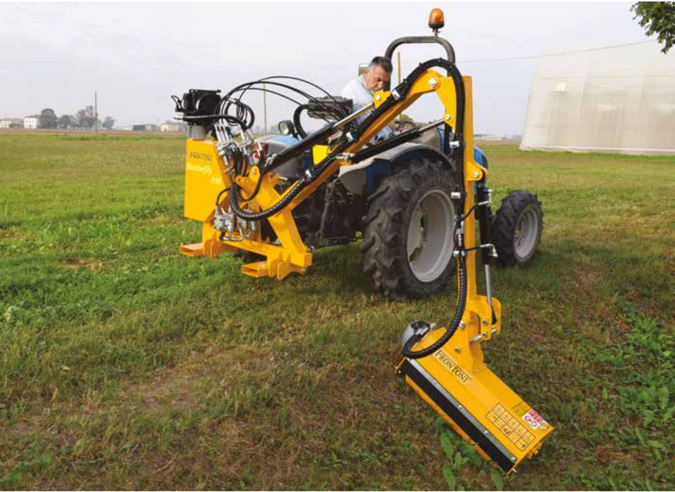 Frontoni Butterfly Series Flail-Hedger Mowers – Versatility for Compact Tractors