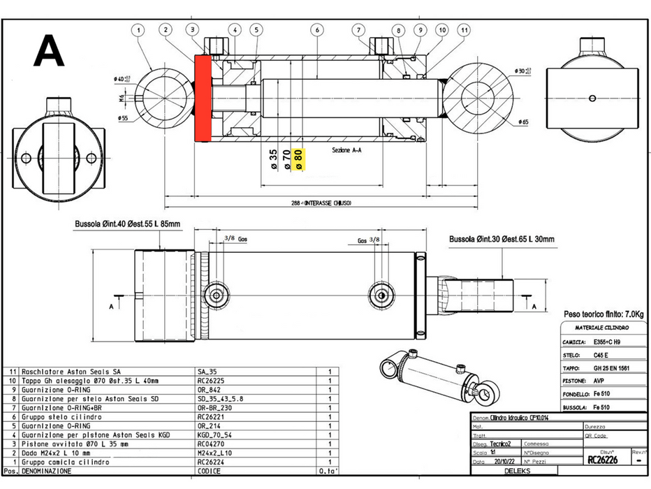 DELEKS® CF-10 Hydraulic Tree Shear and Log Grapple