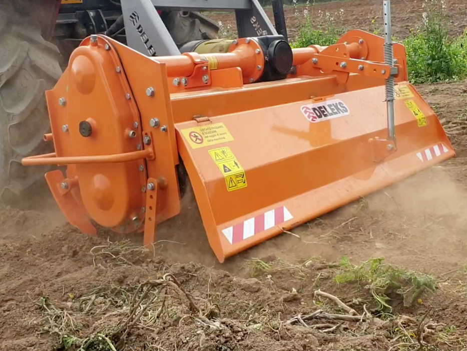 DELEKS® DFH-150 Heavy-Duty Rotary Tiller for Tractors