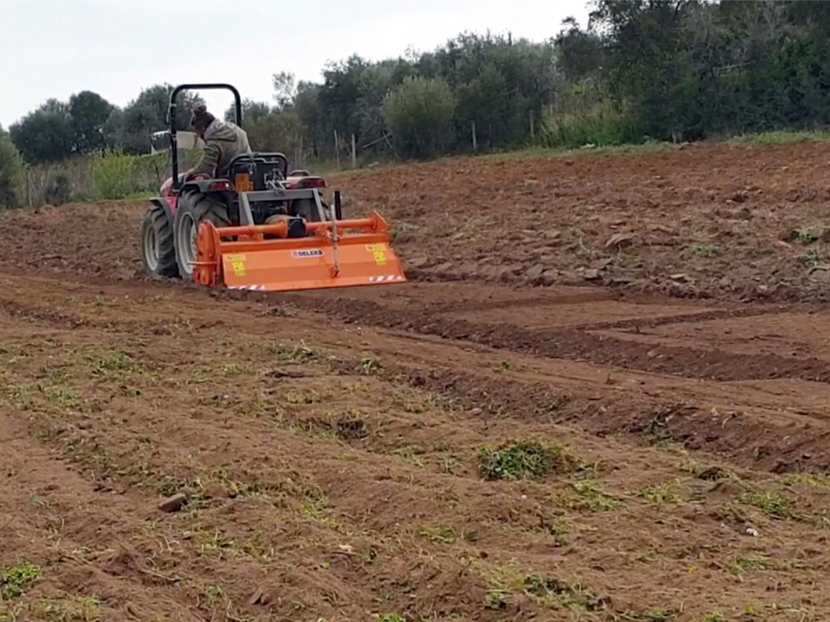 DELEKS® DFH-150 Heavy-Duty Rotary Tiller for Tractors