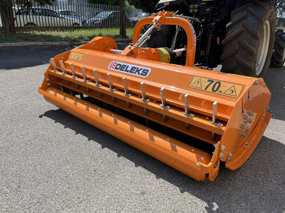 DELEKS® GEPARD-170 Adjustable Sideshift Flail Mower